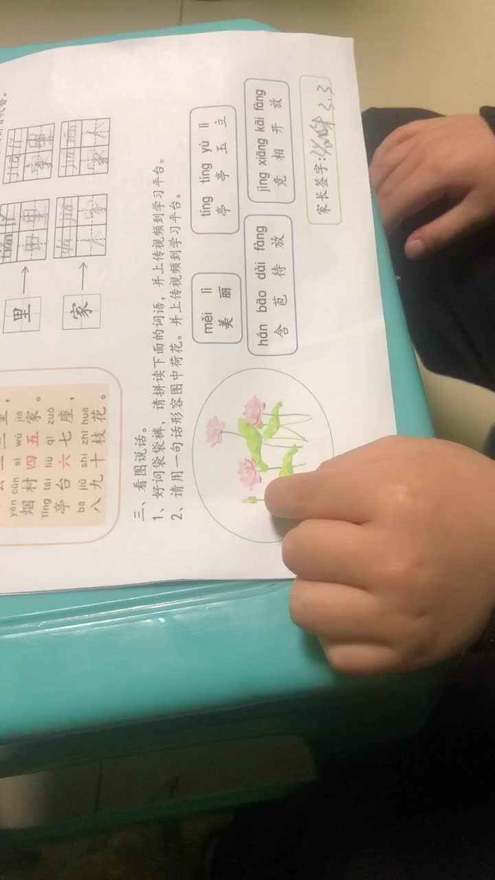 沈子翔 看图说话.MOV