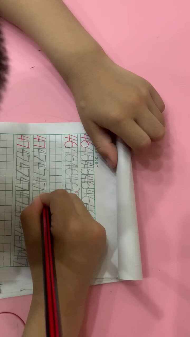 书写数字47.MOV