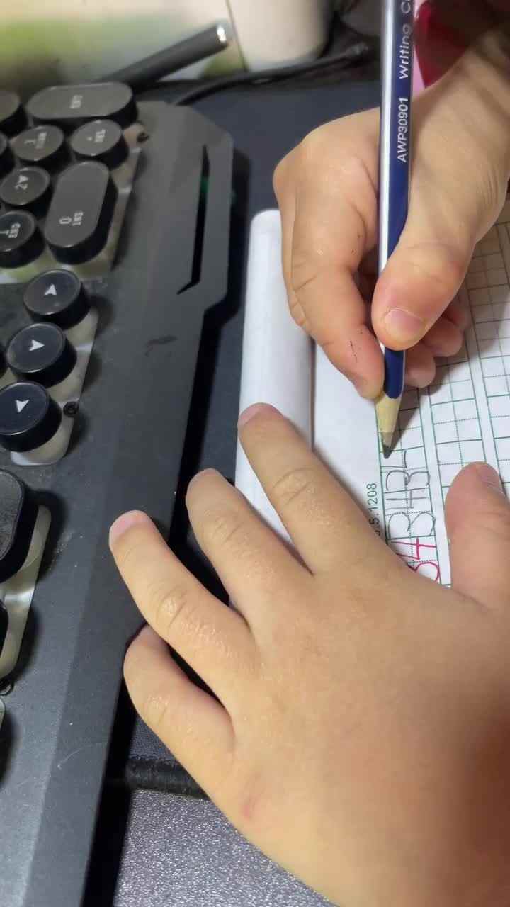 书写数字34