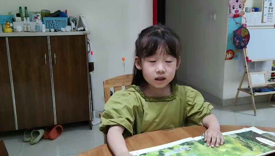 2023级B班20220526杜岳宁闯关练习-⁣指读古诗《蝉》，书写数字48.mp4