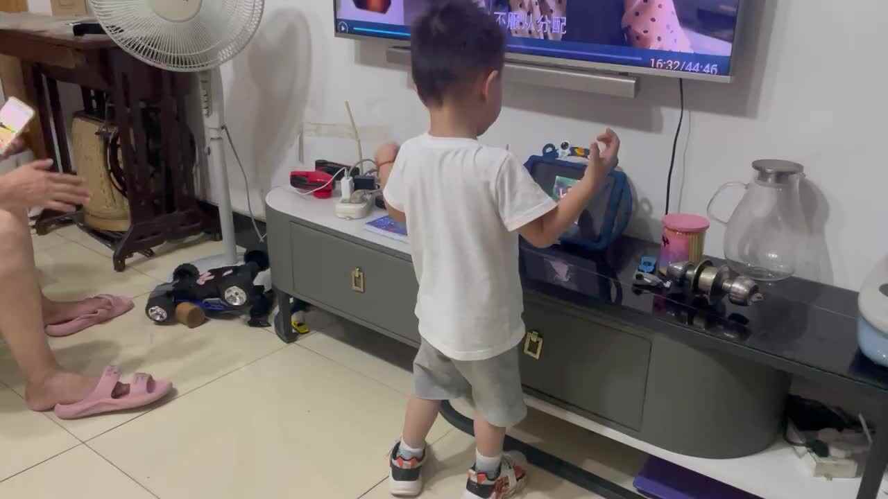 小A班钟昊彦 儿歌互动.MOV