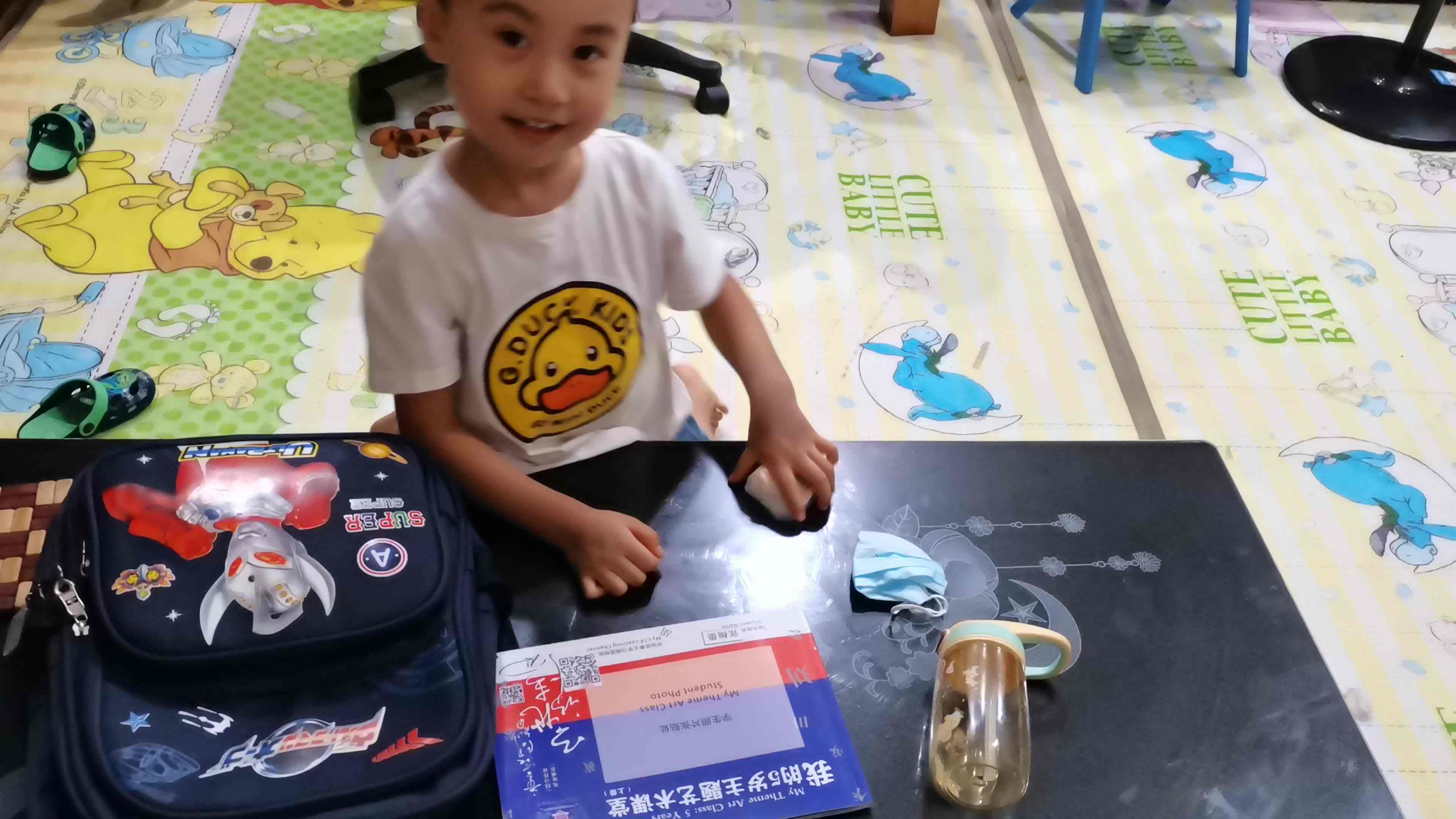 ⁣大A班闯关练习《整理书包》