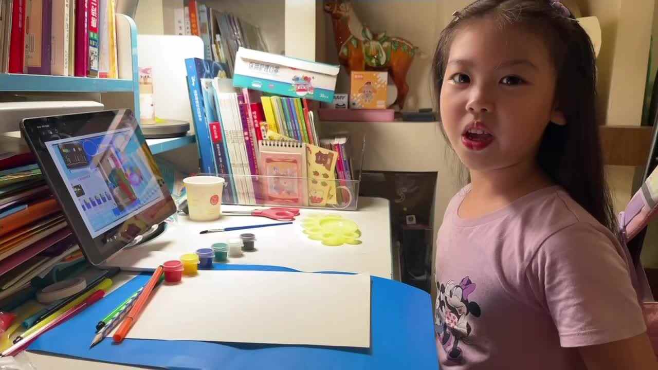 美工-《吃月饼的月亮》