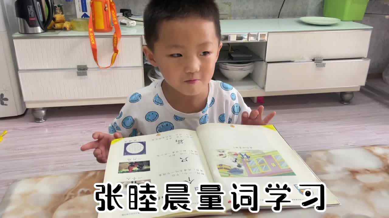 张睦晨量词学习观看英文视频