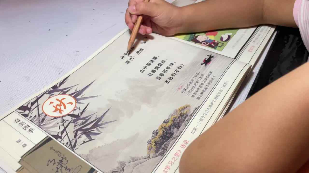 9.29指读《山中送别》.MOV