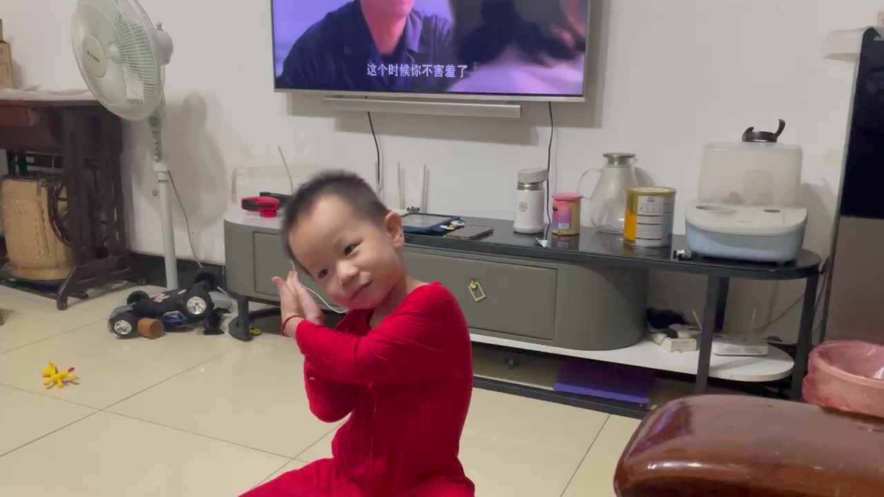 小A班钟昊彦 春晓古诗互动.MOV