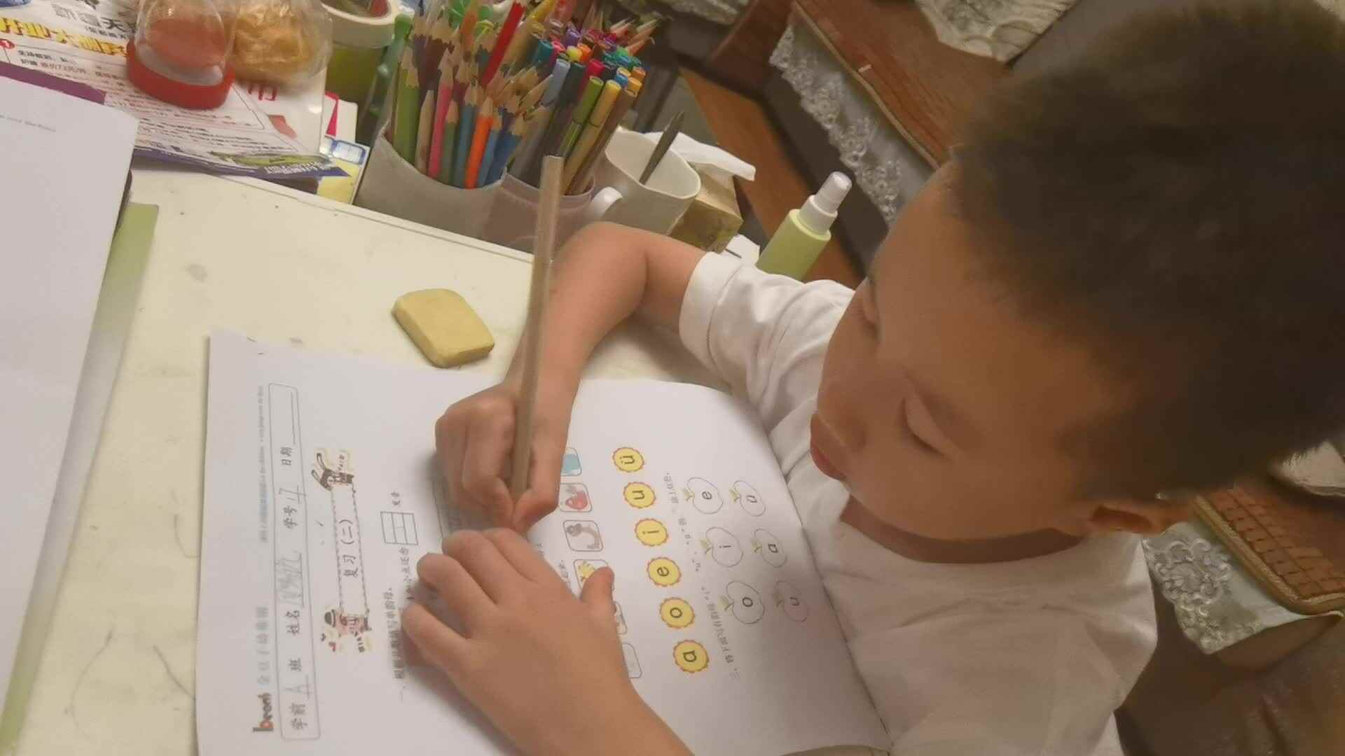 复习单韵母