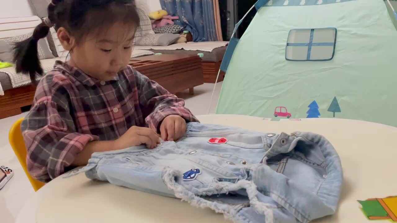 练习扣扣子