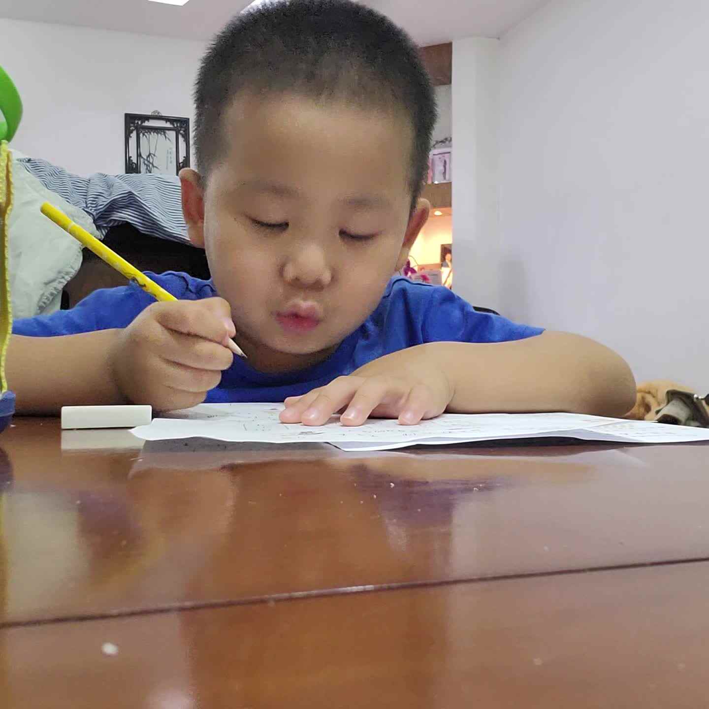 声母q的练习