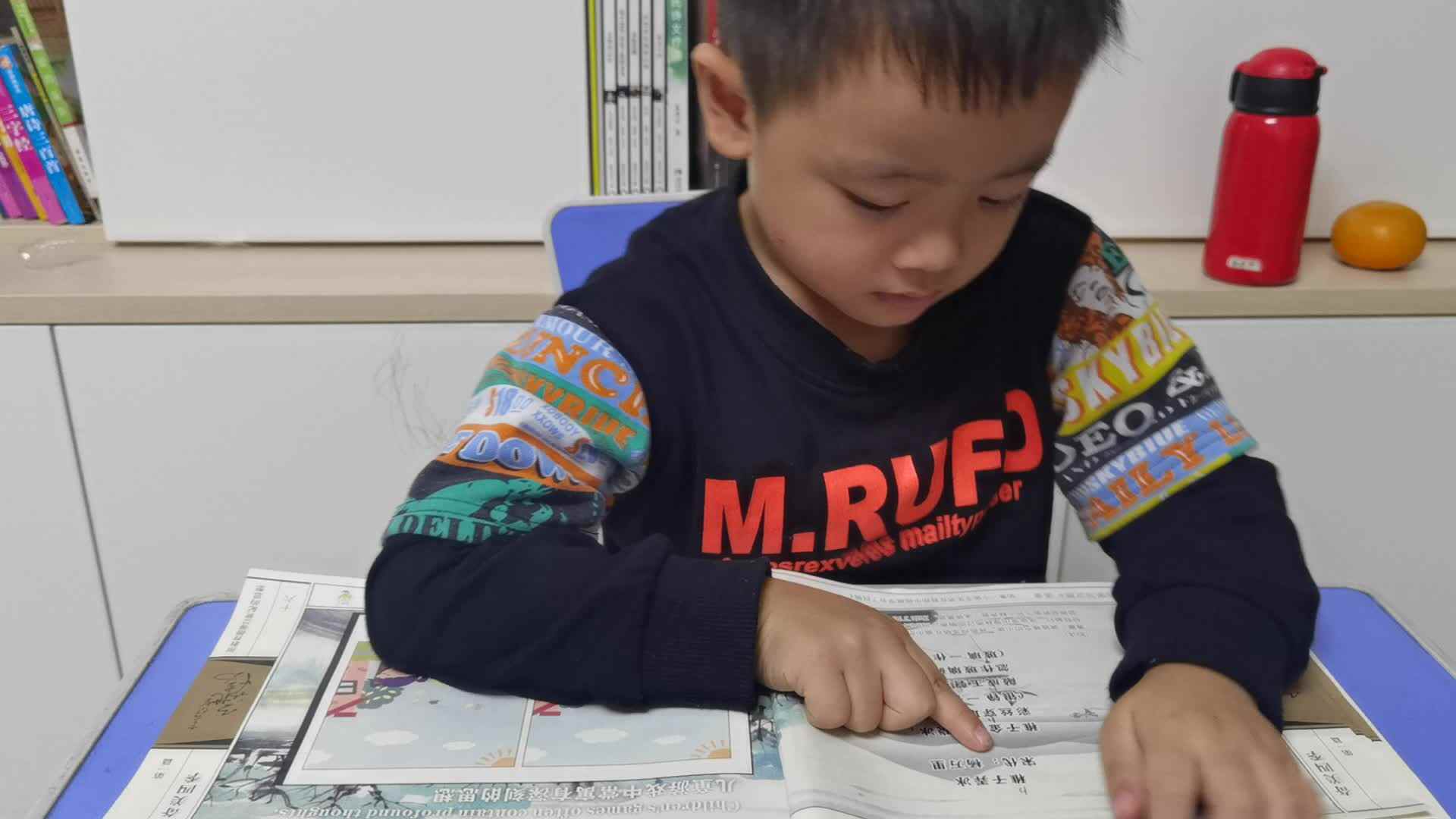 2022.10.13指读《稚子弄冰》