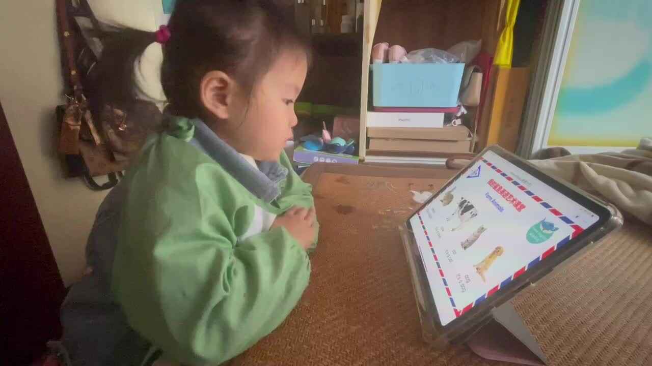 跟读单词和句子