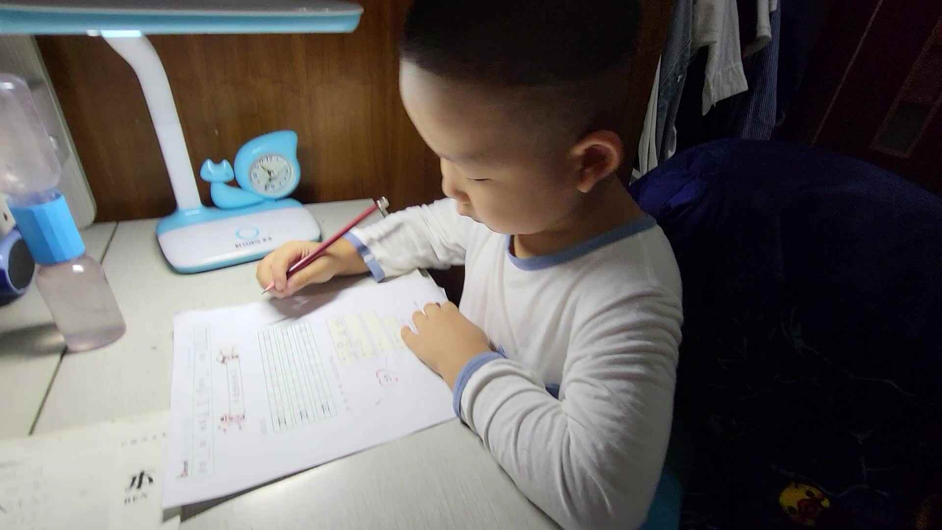 声母zh的练习