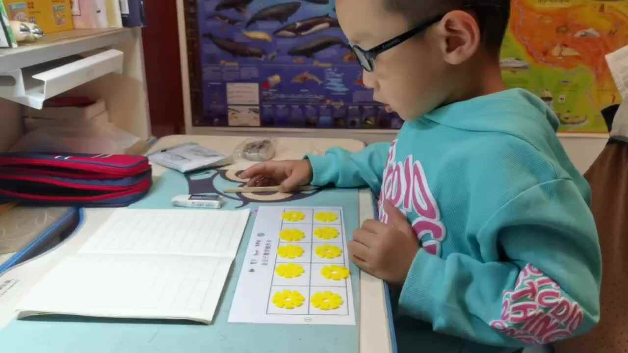 数学闯关-10的分解与组合操作