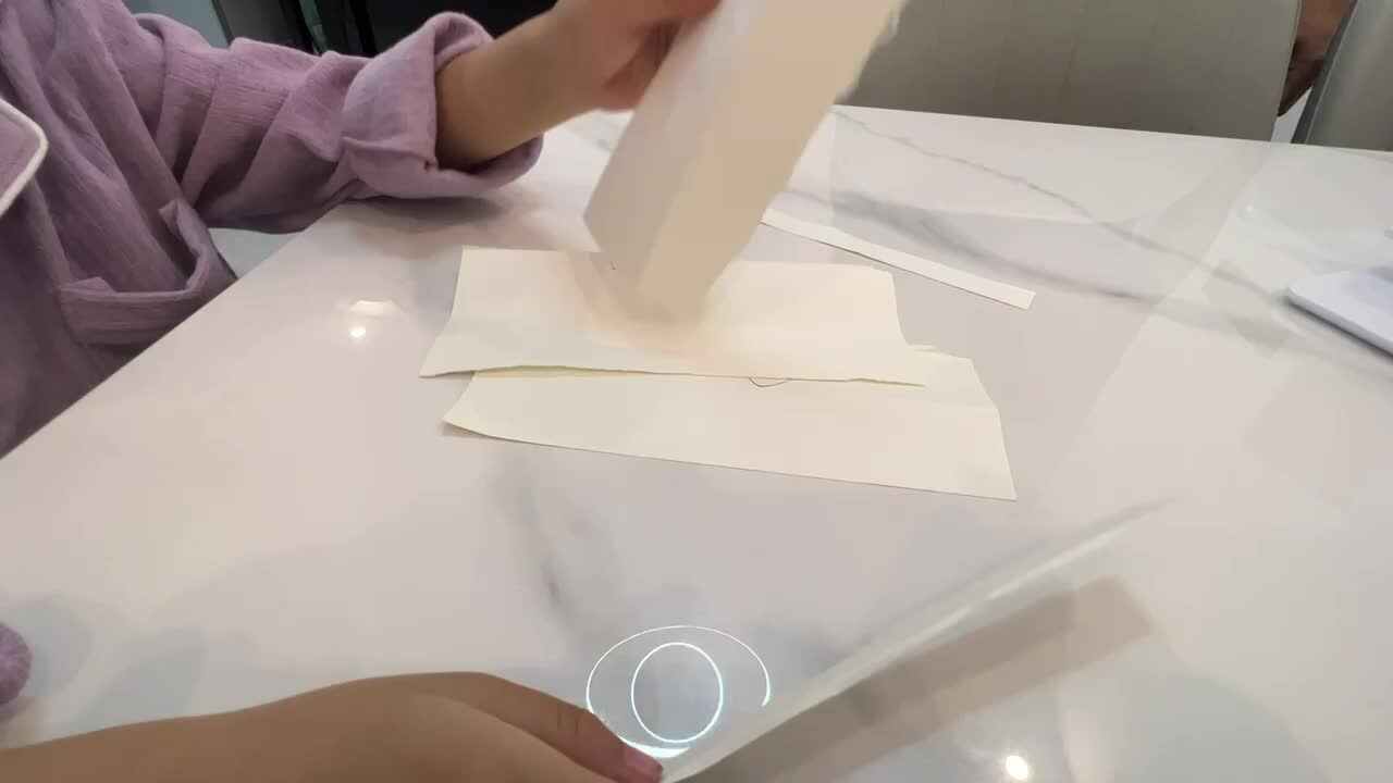 大班B班 王偲然 练习物品分类-宽窄