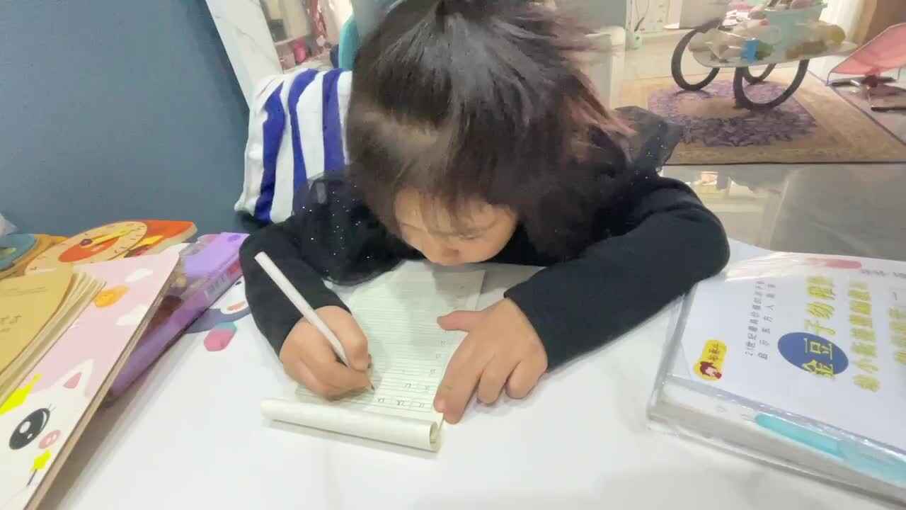 书写单韵母