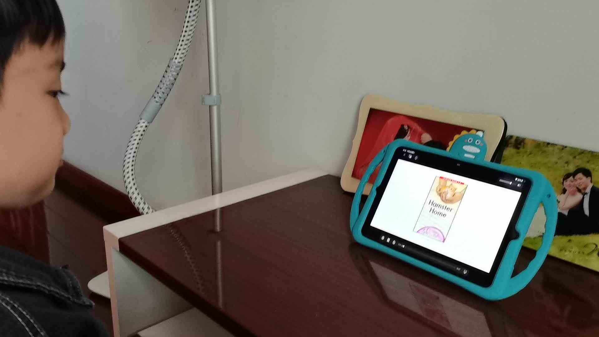 ⁣11月22日昌奕乐跟读英语《hamster home》