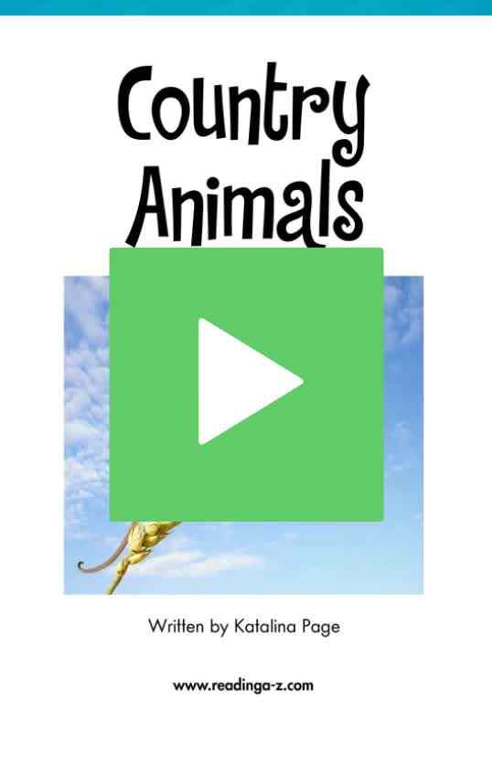 E-07Country Animals.mp4
