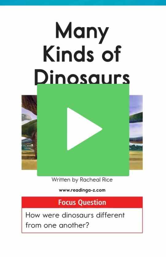 C-13 Many Kinds of Dinosaurs.mp4