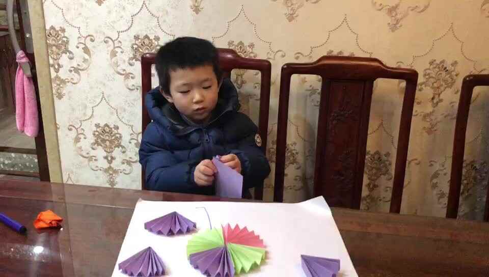 折纸贴画