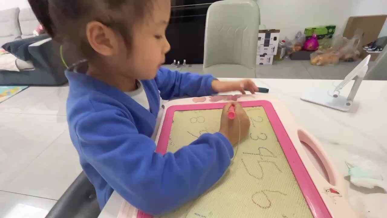 大班B班 王偲然 认识单双数