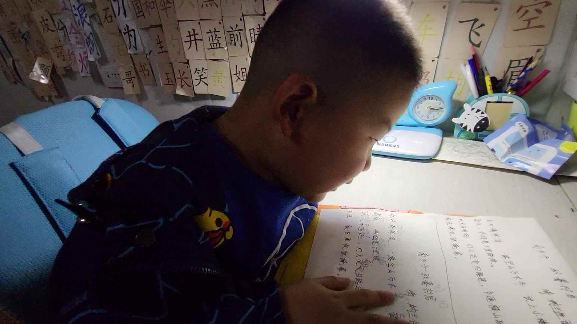 指读古诗《南乡子·秋暮村居》