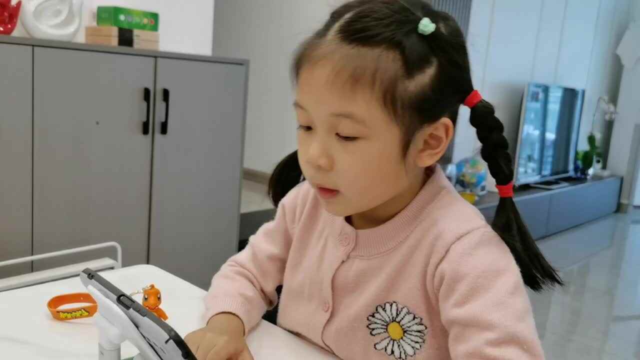 大B班 王偲然 ⁣观看安全视频《危险的模仿》