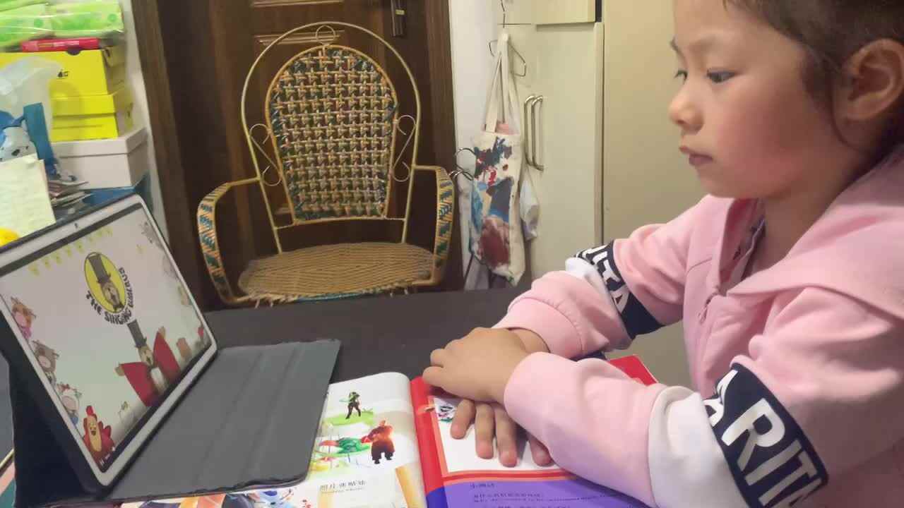 2023.4.25闯关练习观看英文儿歌《蔬菜之歌》