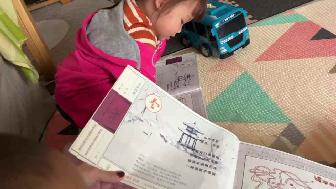 《山中雪后》