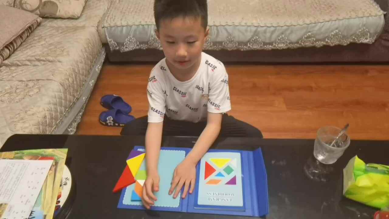 七巧板拼数字