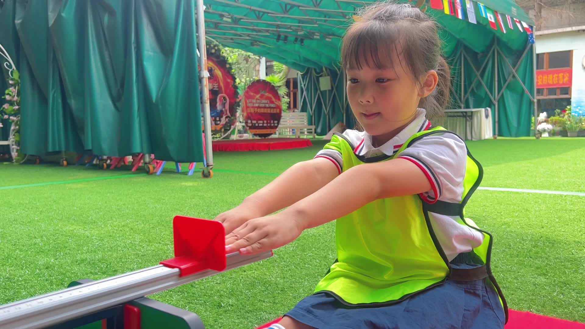 ⁣⁣金豆子体能测试——2023届实验2班何果宸