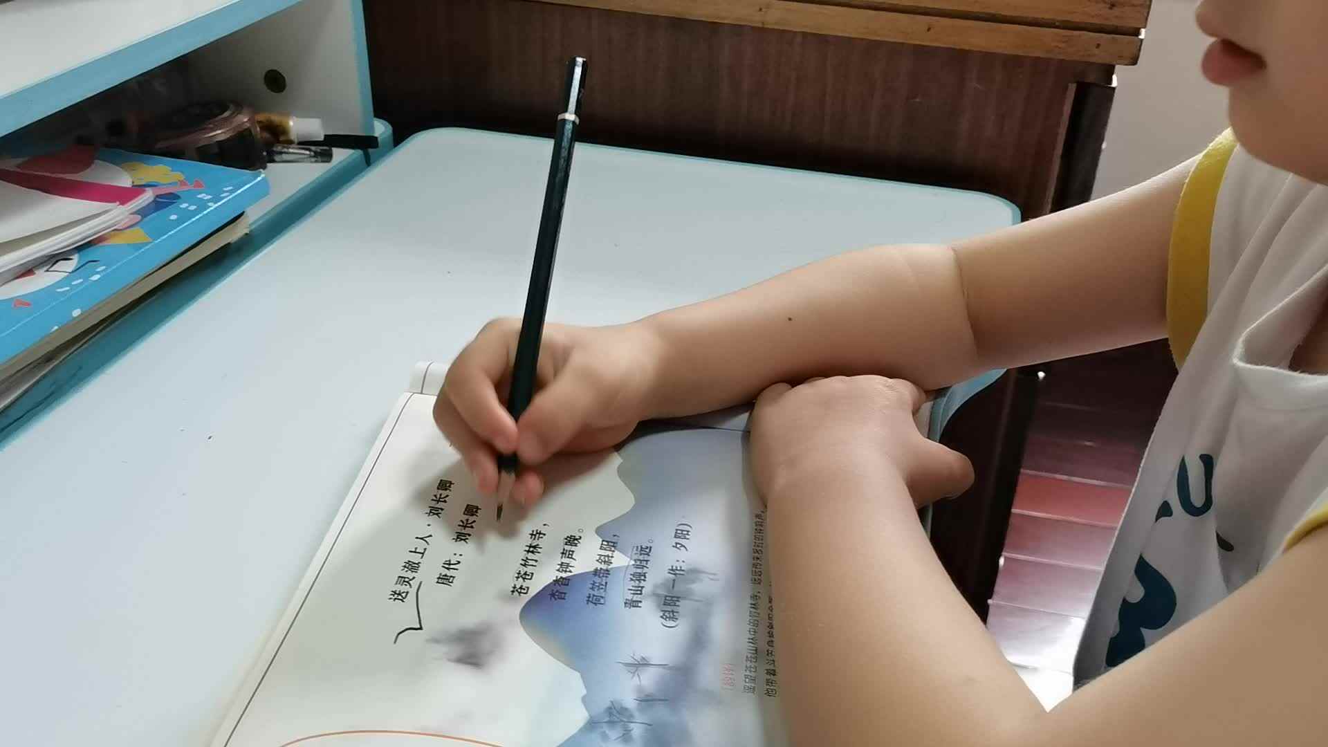 6月28日昌奕乐指读《送灵澈上人》