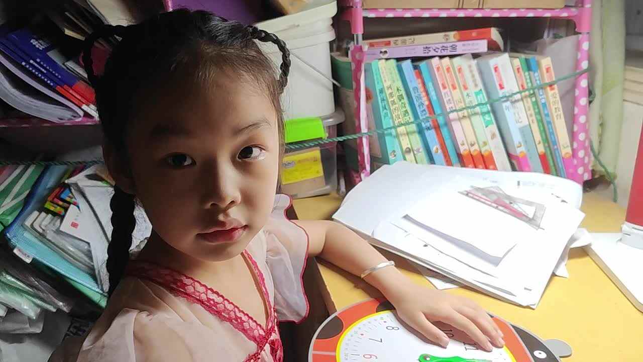 ⁣学B班王禹淇2023.06.15时钟.mp4