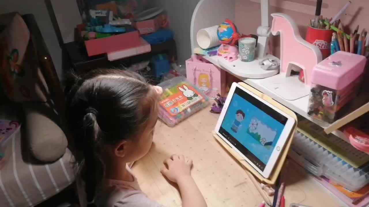 2023.6.8侯奕帆闯关练习《雷雨天安全》