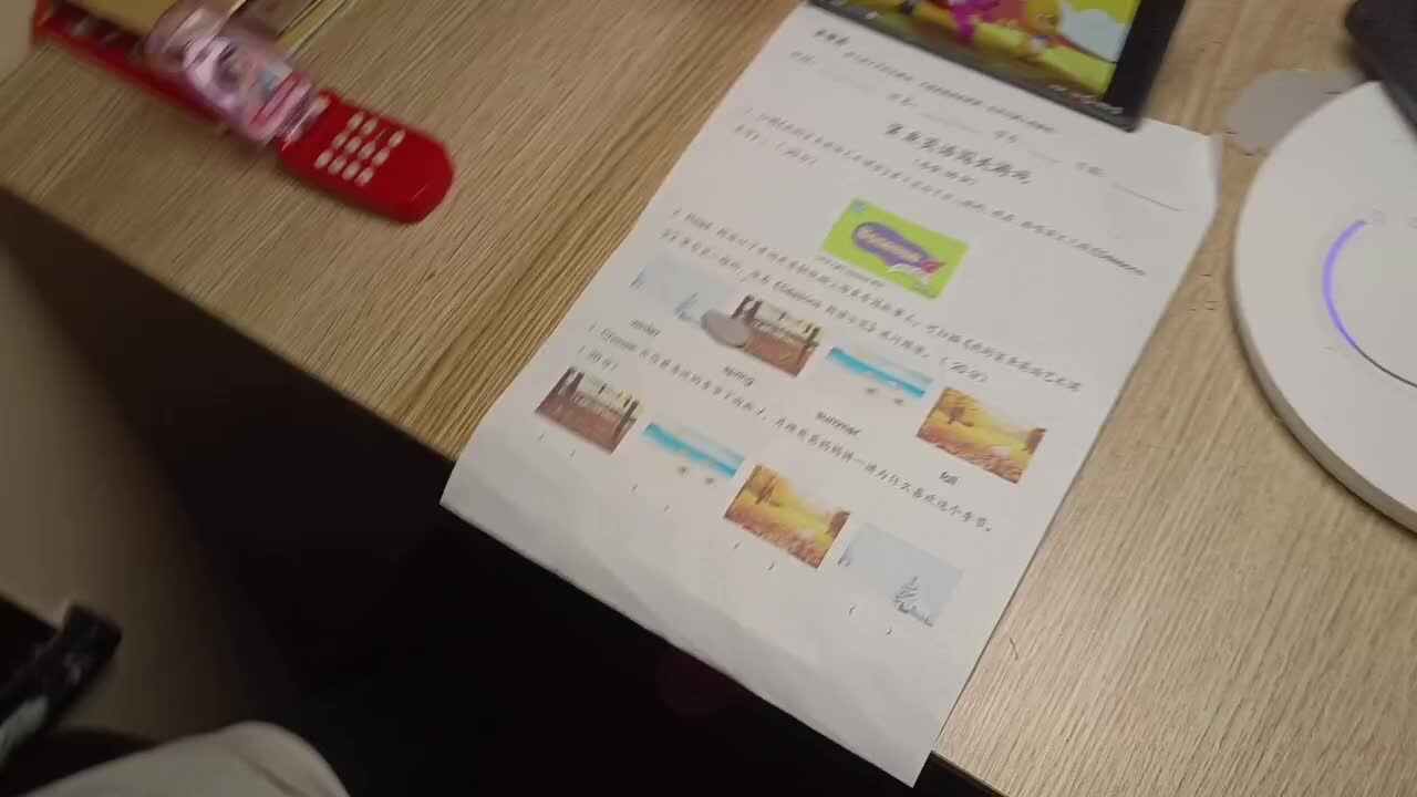 观看跟唱英文儿歌（Seasons 季节）9.15