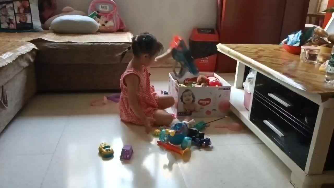 整理自己的玩具