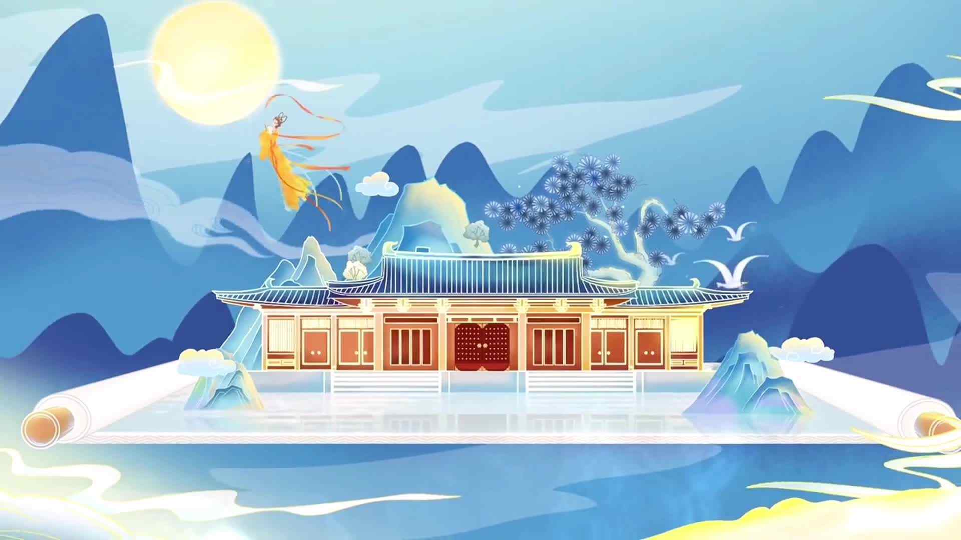 看月亮爬上来