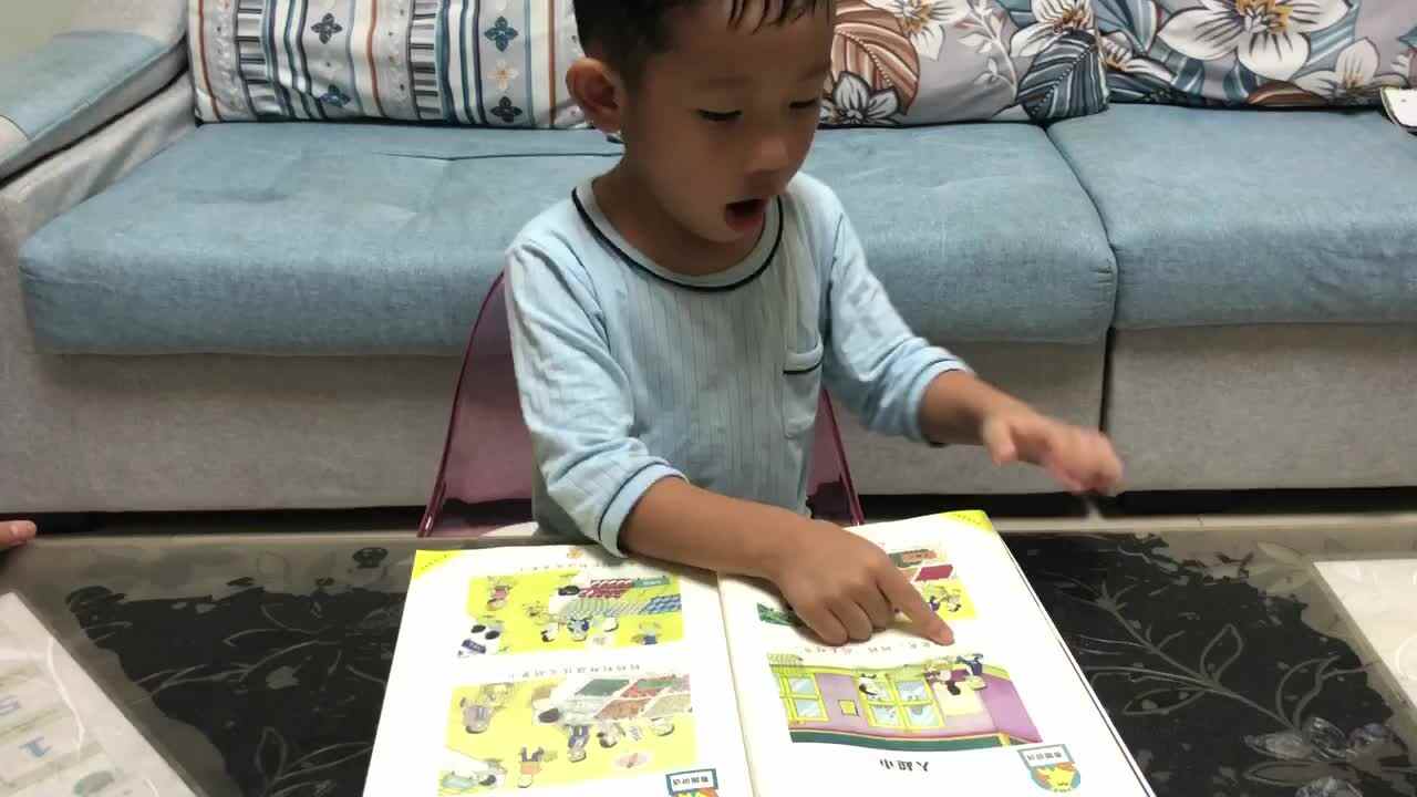 看图说话：去超市