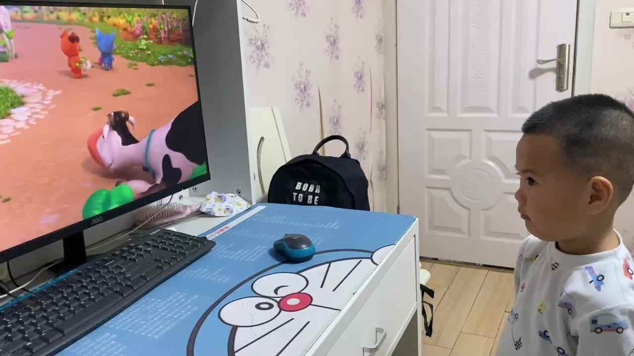 ⁣⁣中B班吕子垚（Farm Animals Song。农场动物之歌）20231022.MOV