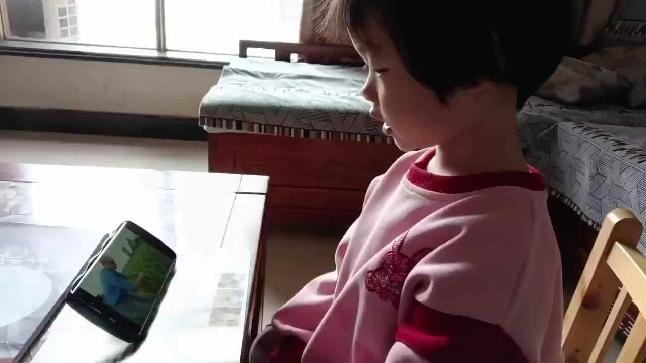 中B班徐子伊看视频一起探秘《生态农场》