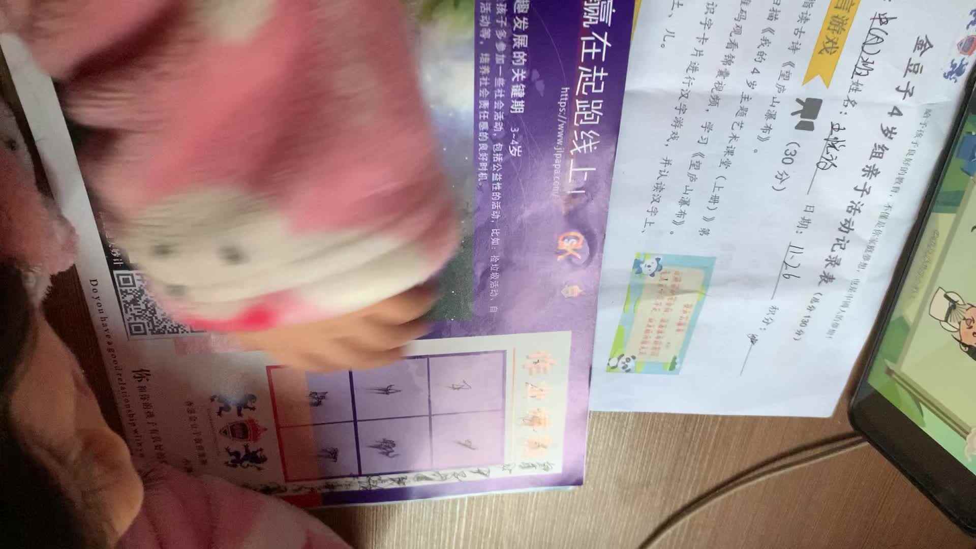 看视频望庐山瀑布