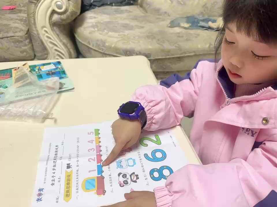20231114中B班舒琳芯完成《逻辑思维游戏单》
