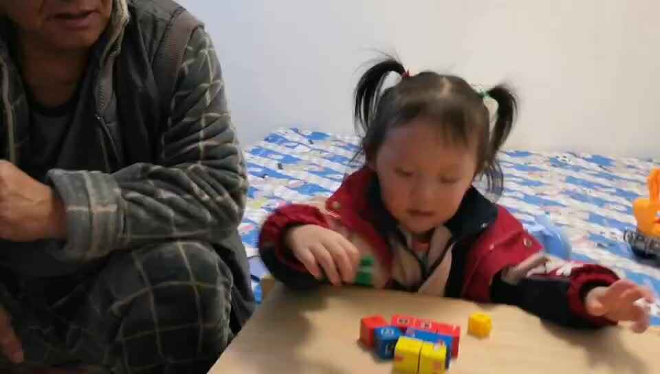 中A班李盈莹 1到5的数物对应