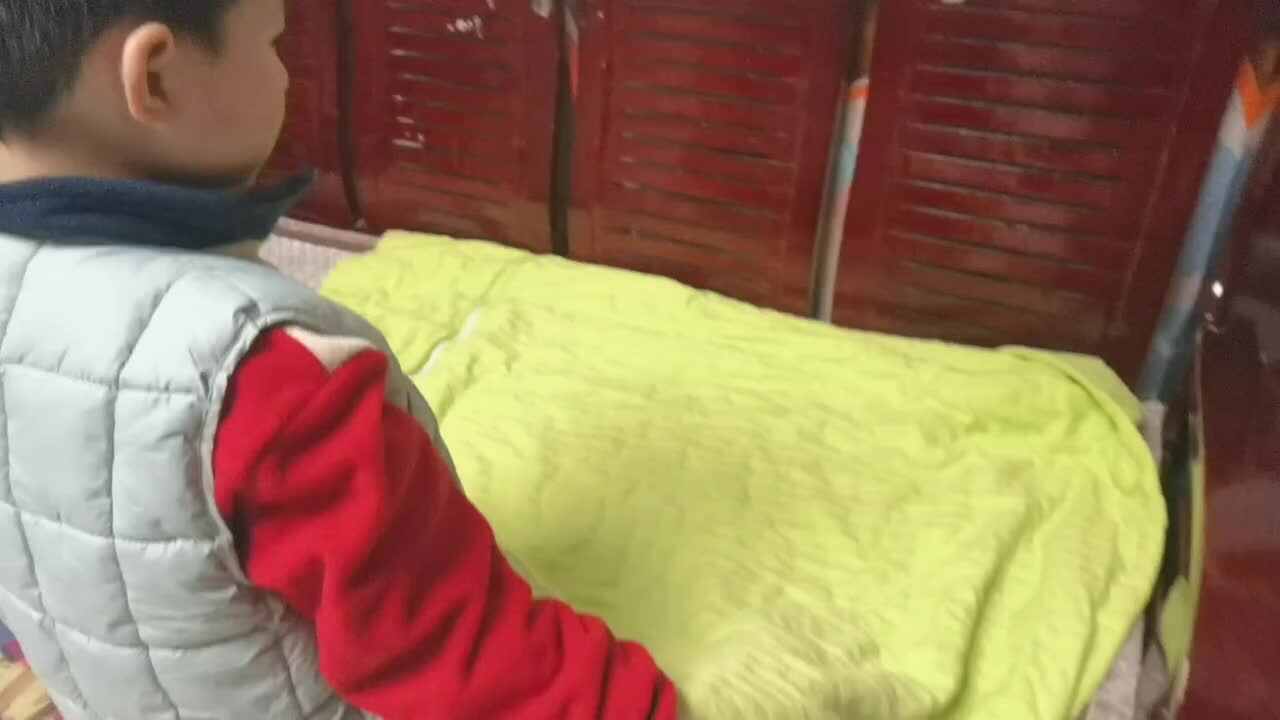 2023.11.22大B班 叠被子