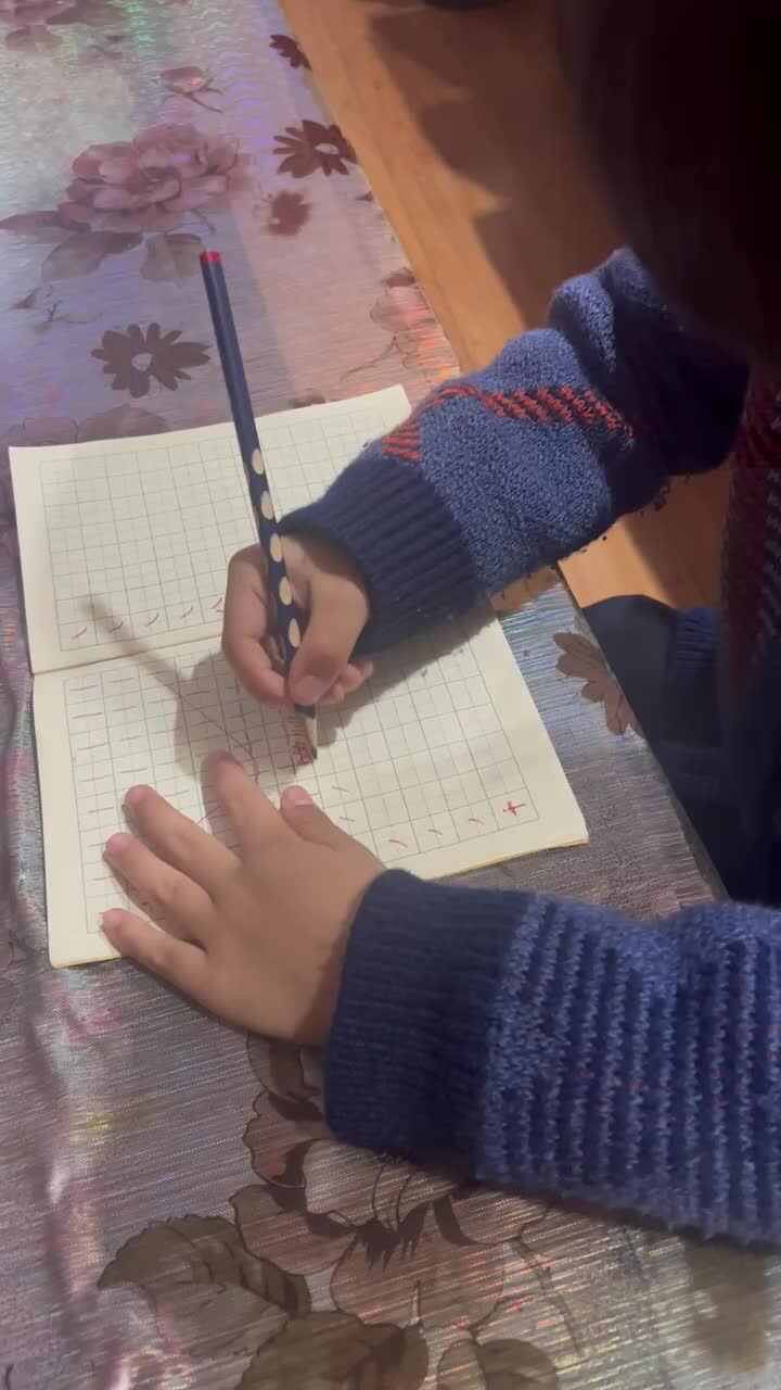 实验大班文浚棵2023.11.22书写汉字