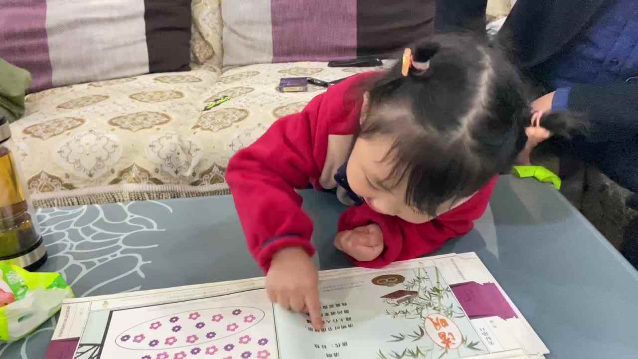 小A班2023.11.18张艺涵指读古诗《清明》.MOV