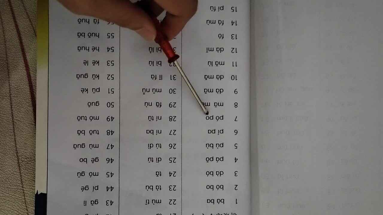 ⁣2023.11.16---抽查拼读练习一—————10个
