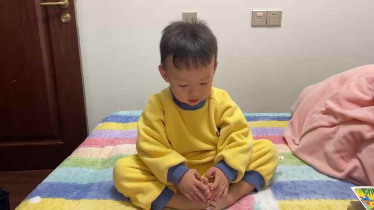 实验小班周昊燃认识水果