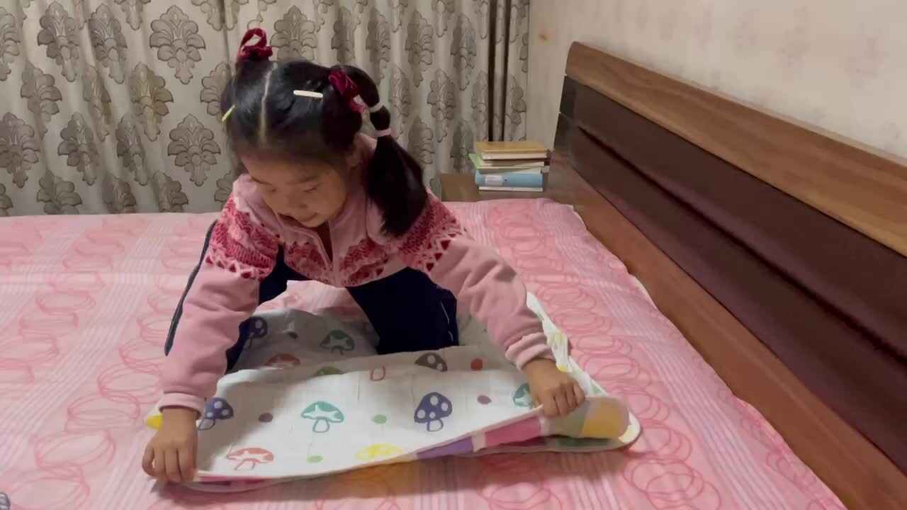 学会叠被子