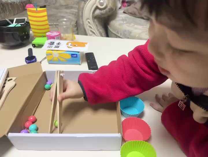 ⁣20231211中B舒琳芯夹豆子