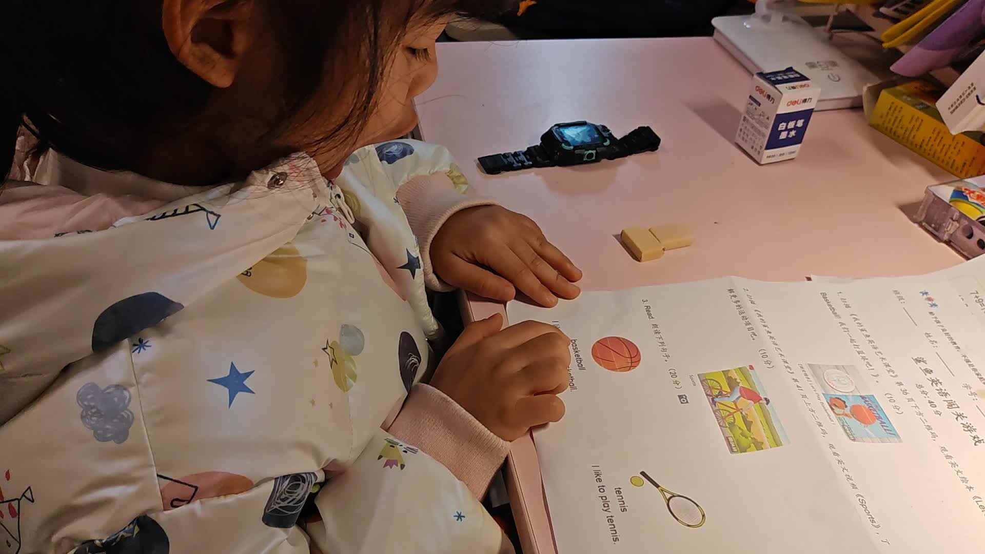 学前A班张智研英语打卡